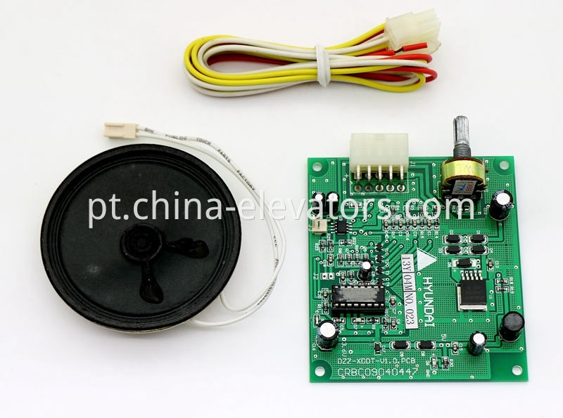 Hyundai Elevador PCB DZZ-XDDT-V1.0.PCB / CRBC09040447 Hyundai Elevator PCB DZZ-XDDT-V1.0.PCB / CRBC09040447